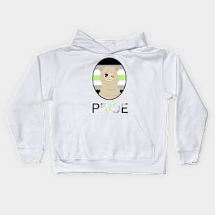 AGENDER PRIDE Alpaca Kids Hoodie